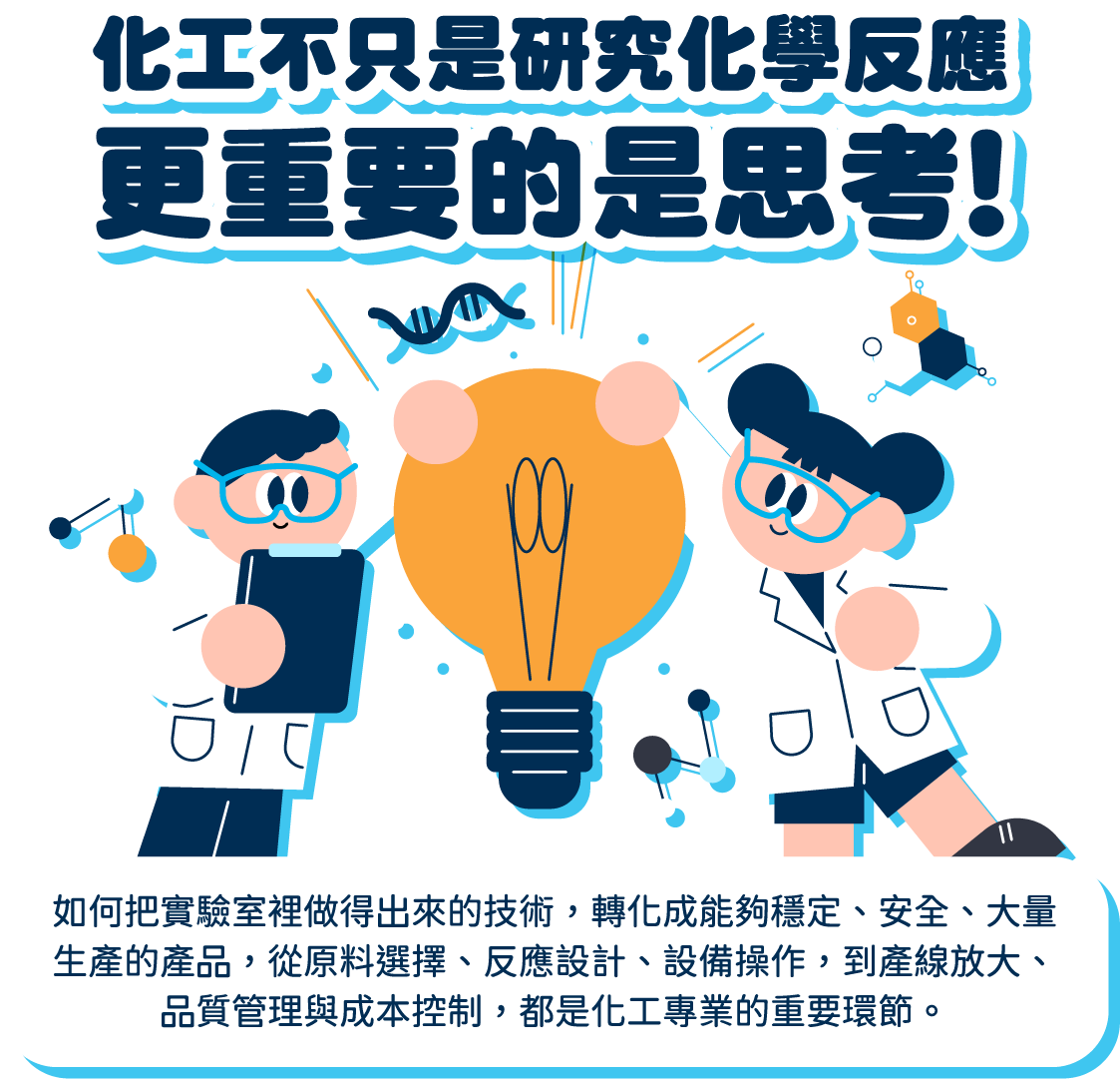 【化工前路並非只有化工廠】尖端產業離不開化工人才! -台北/中壢偉文文教機構