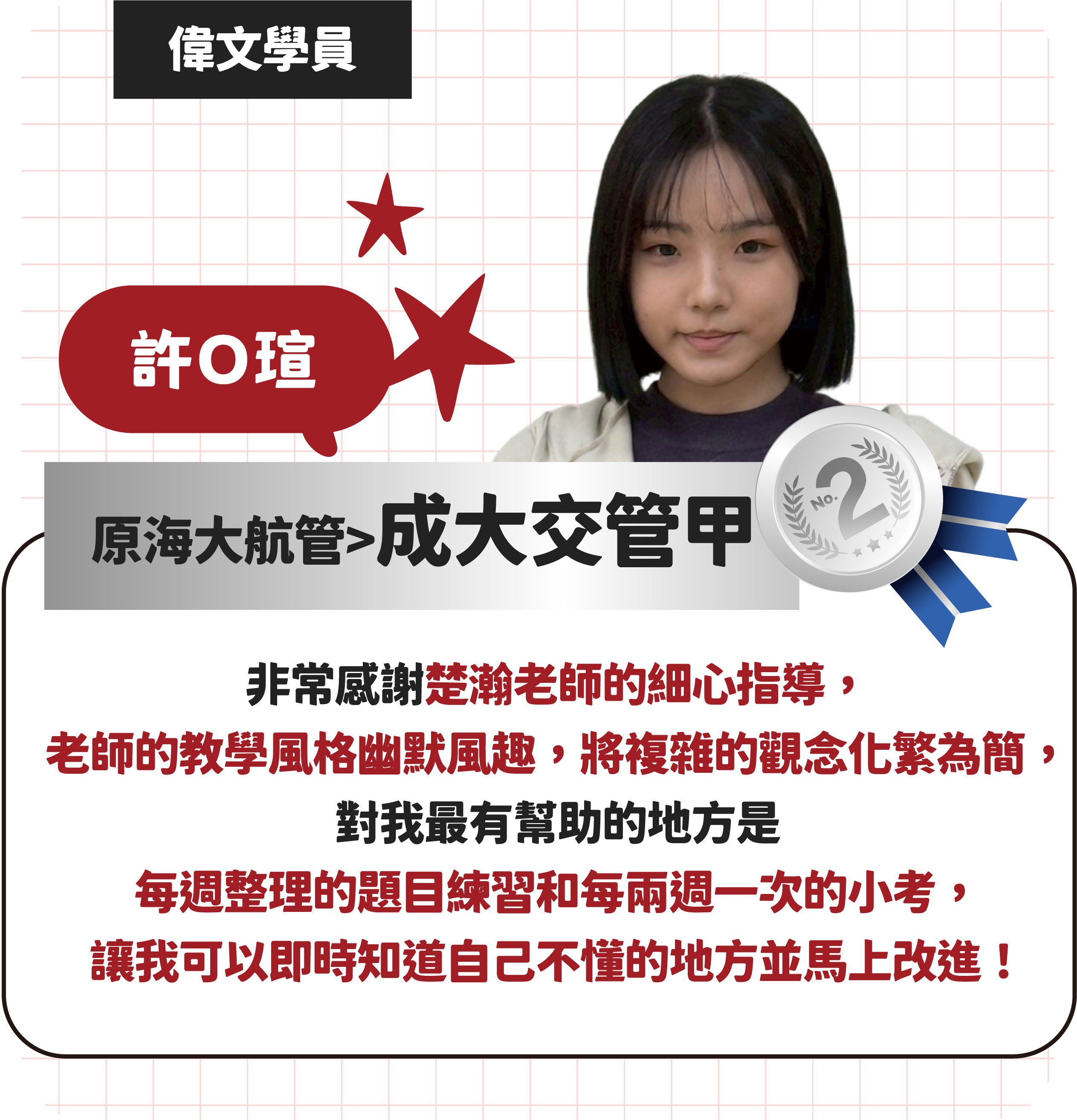 偉文商管所榜單