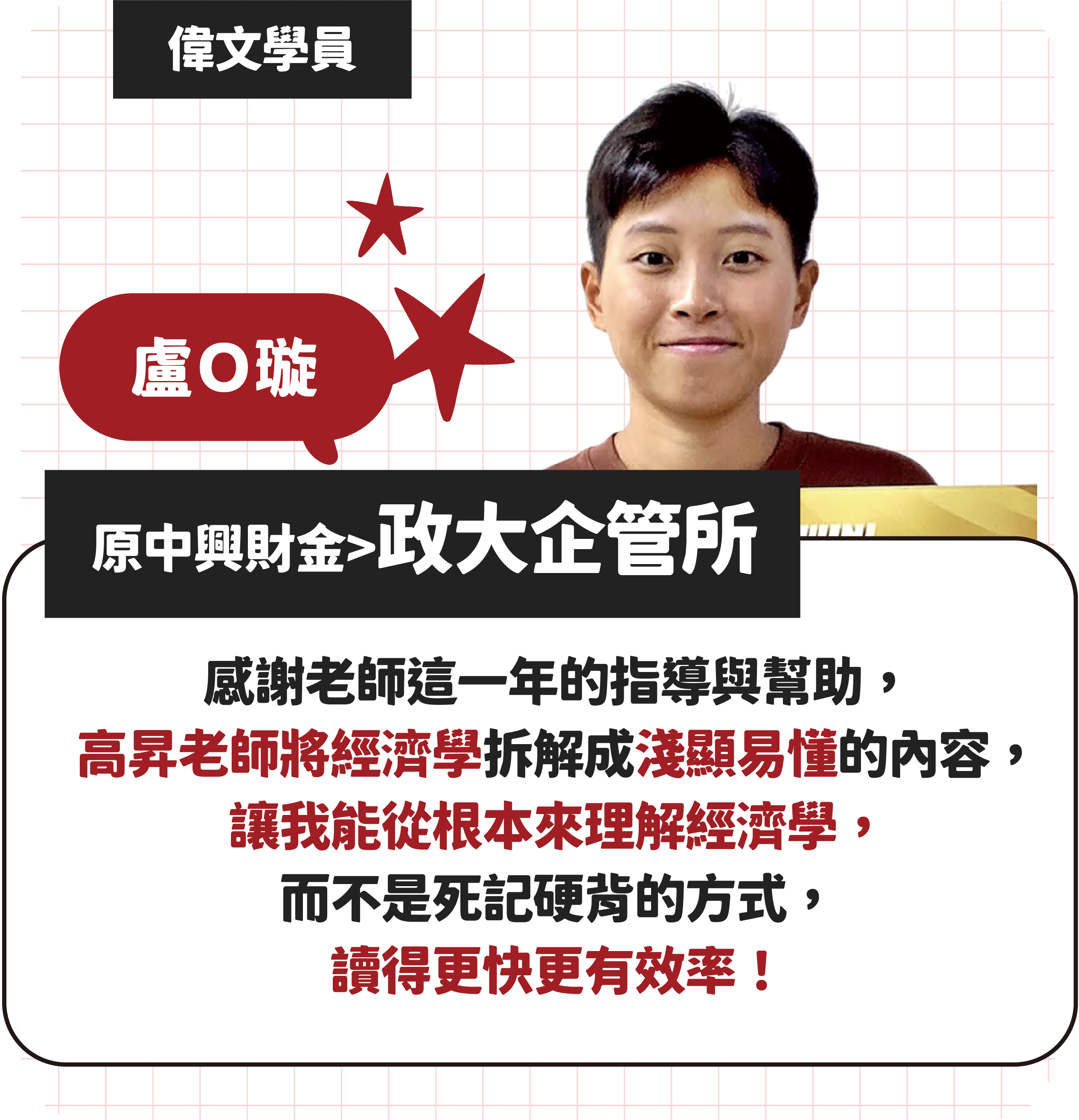 偉文商管所榜單