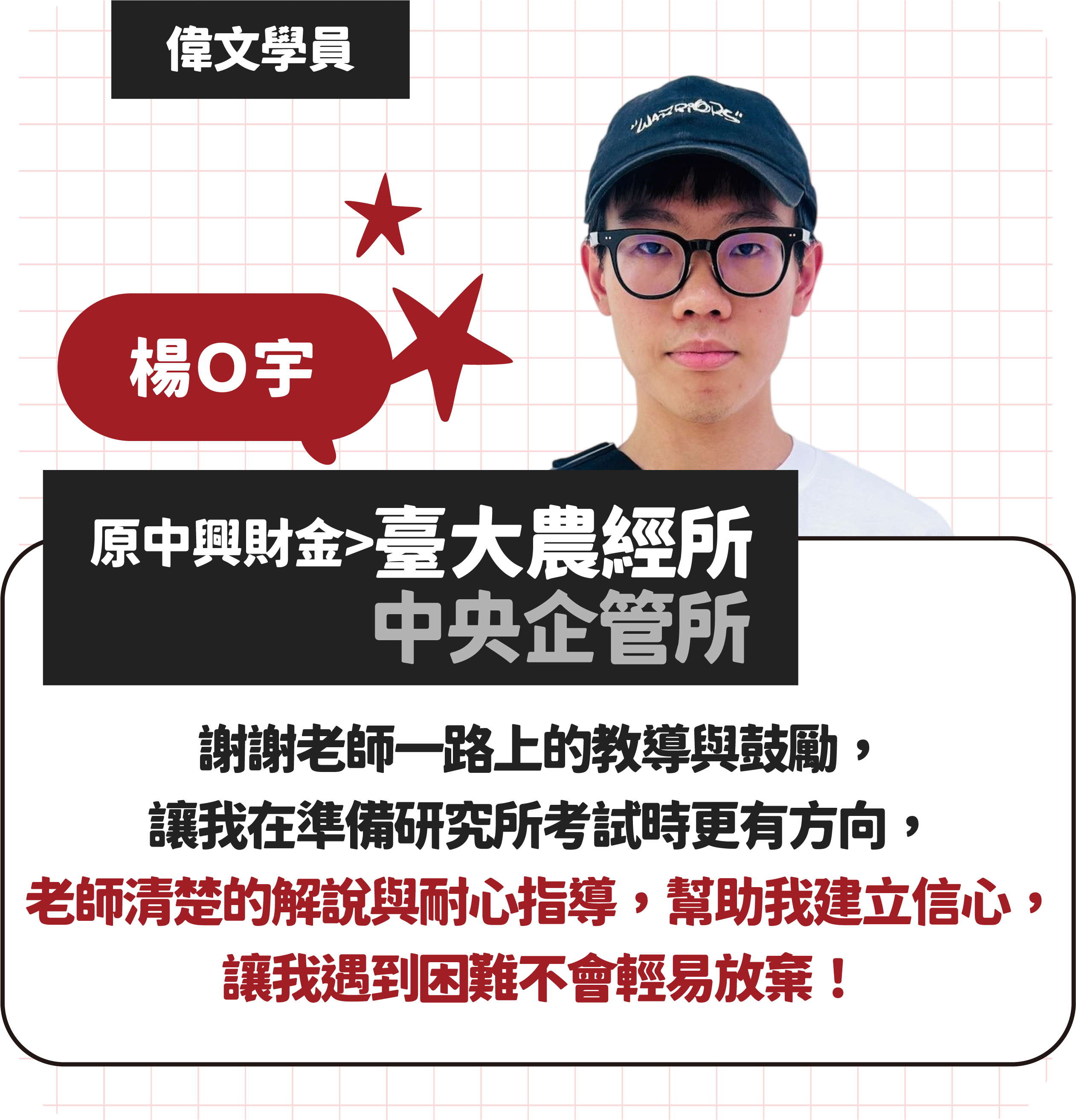 偉文商管所榜單